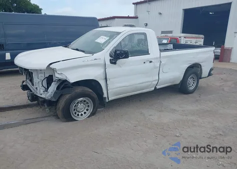 2023 Chevrolet Silverado 1500 2Wd Long Bed Wt from USA, damaged, VIN 3GCNAAEK3PG197030